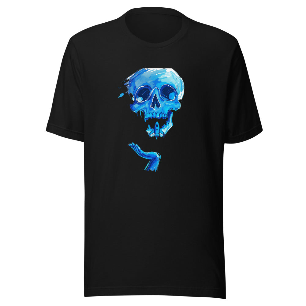 Blue Skull Rocket Launch