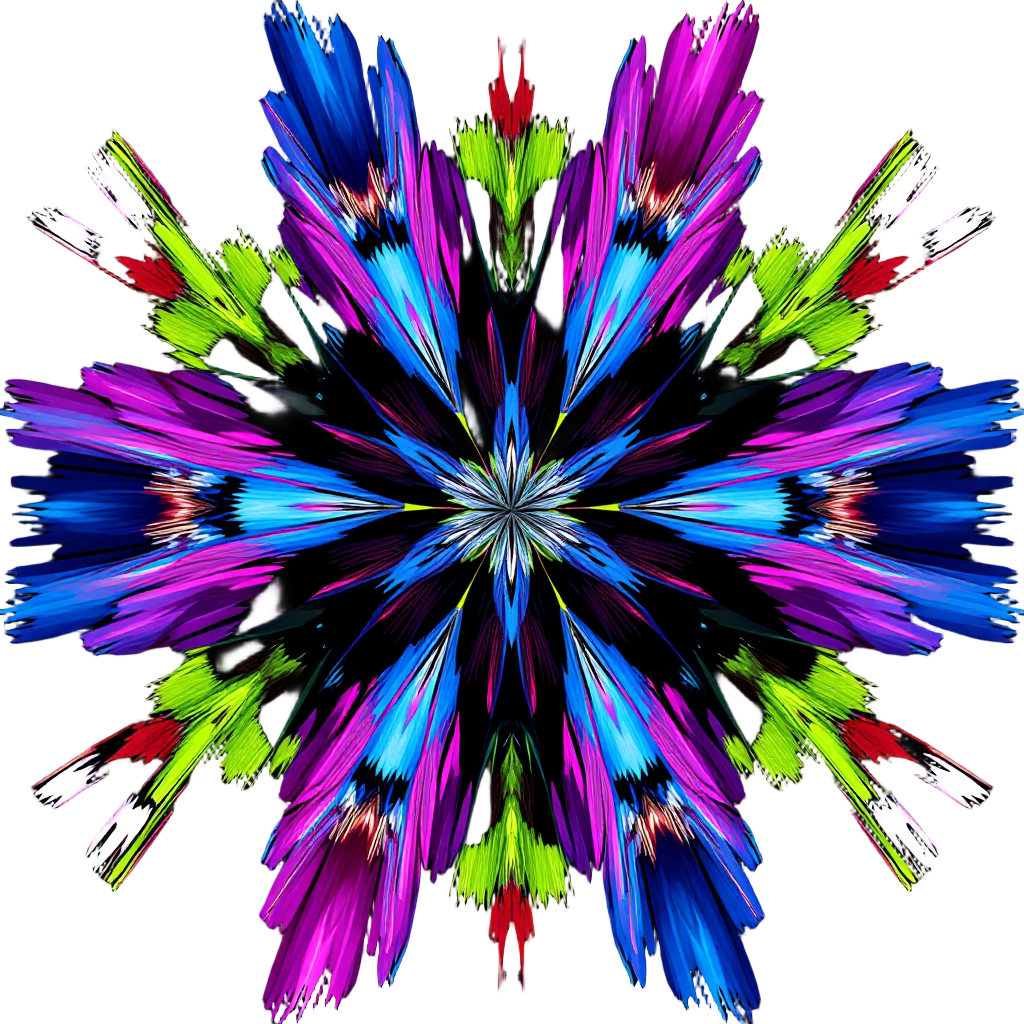 Neon Shockwave Explosion