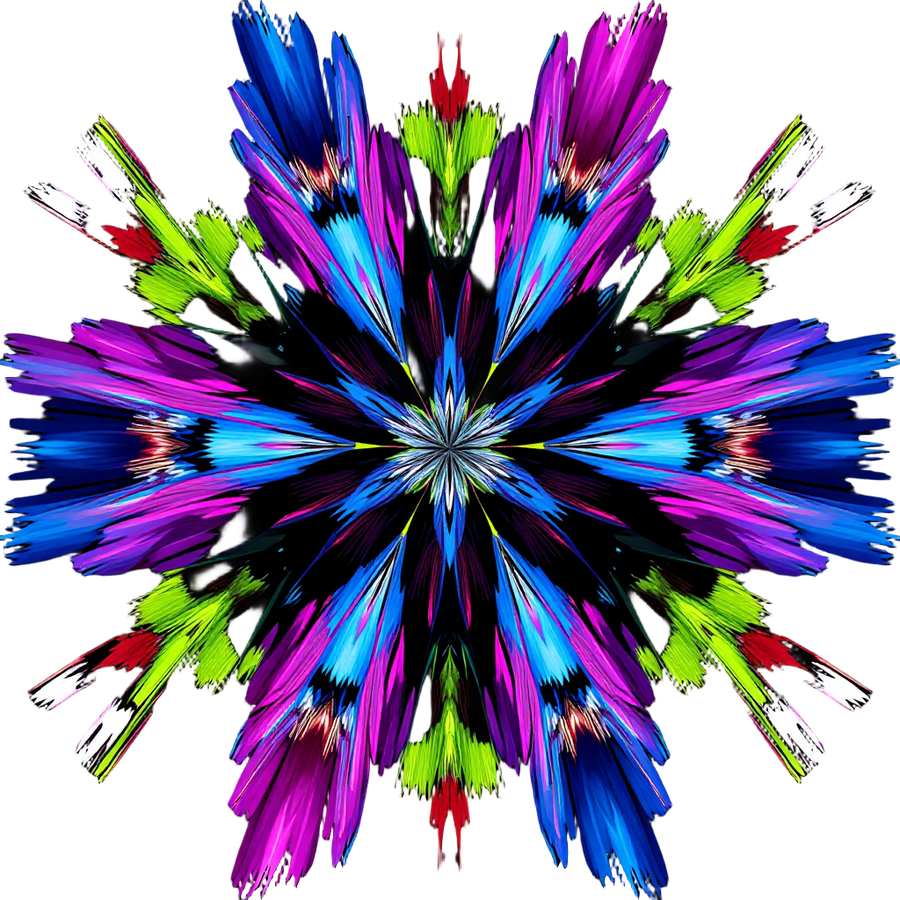 Neon Shockwave Explosion