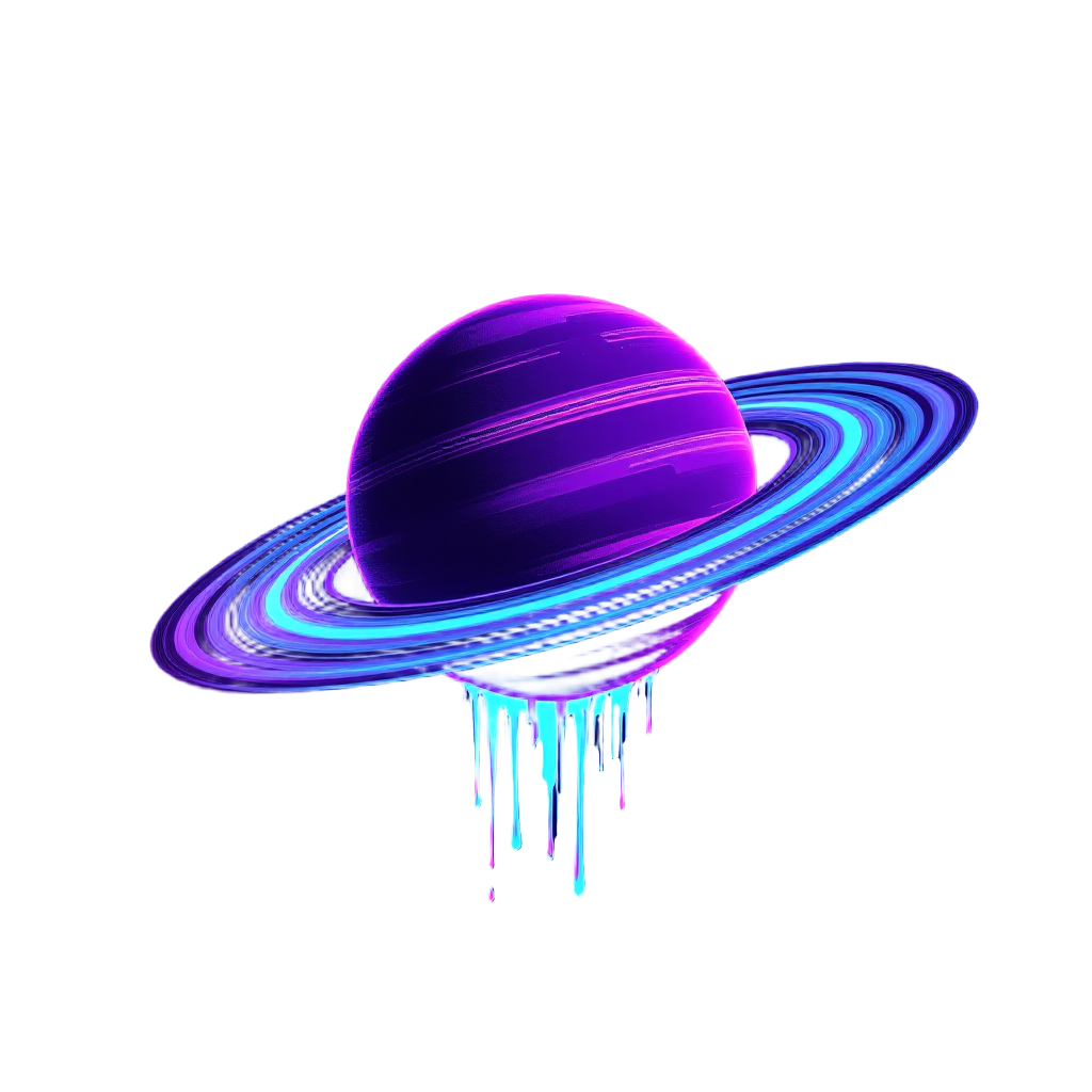 Neon Drip Planet