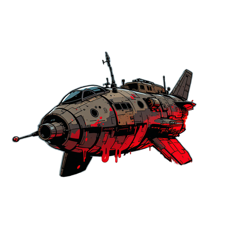Crash Landing in Red